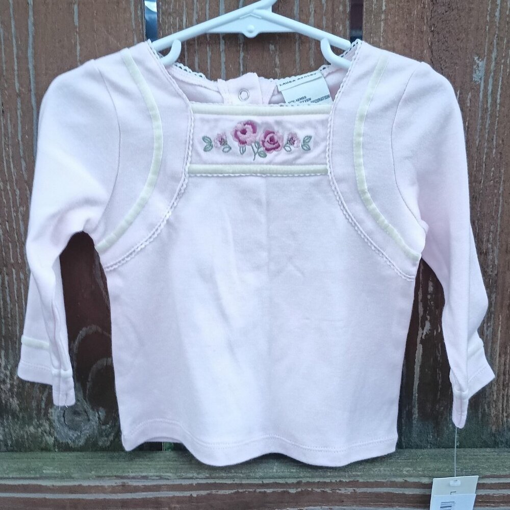 Laura Ashley Long Sleeve Top Sz. 18 mos. NWT